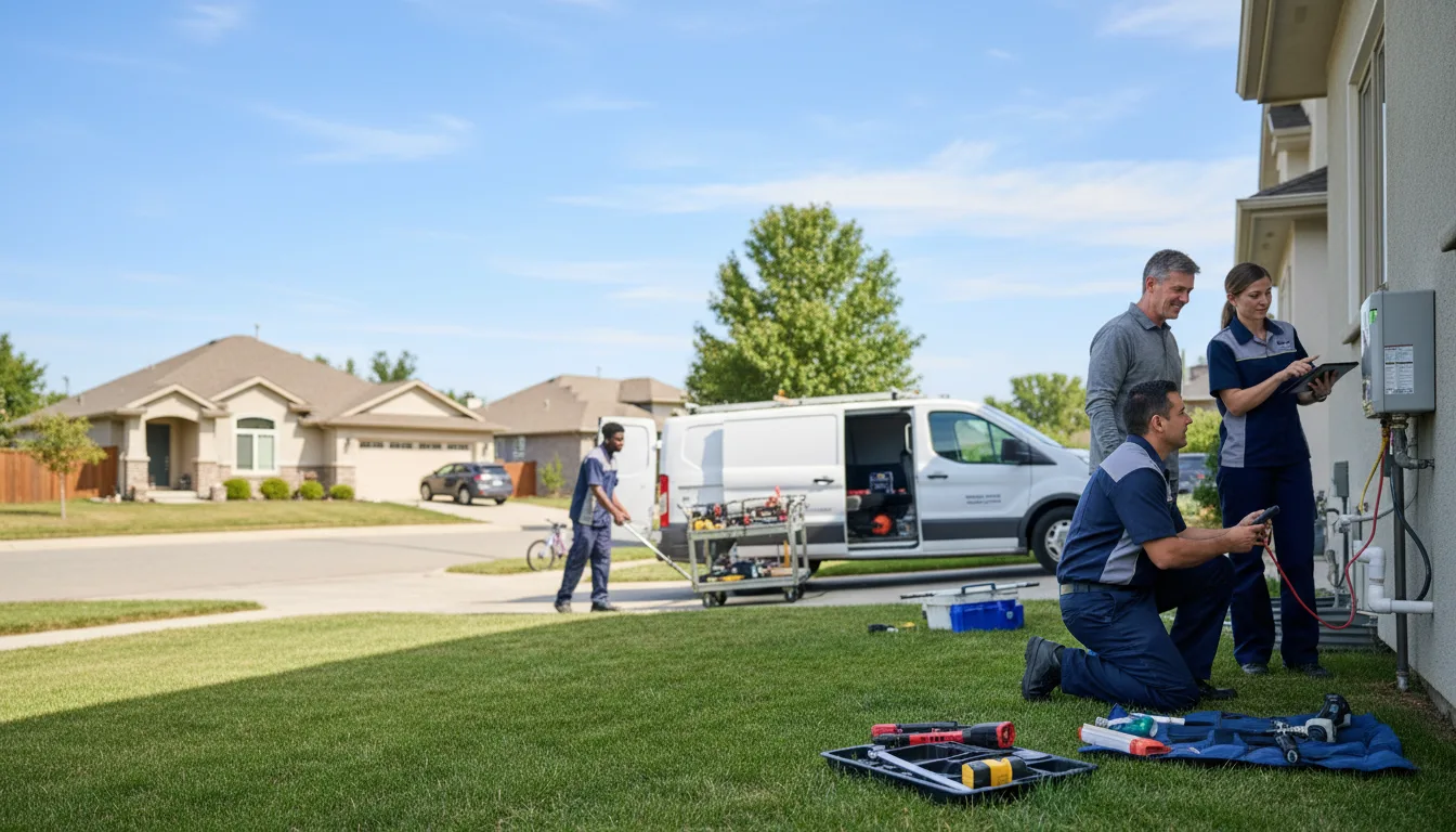 Tankless water heater service in Sister Bay, WI